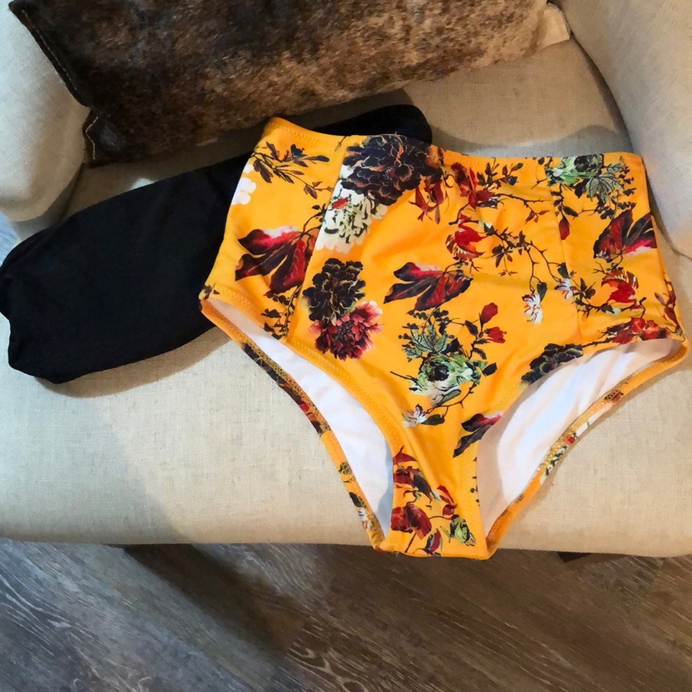 High waisted swimwear